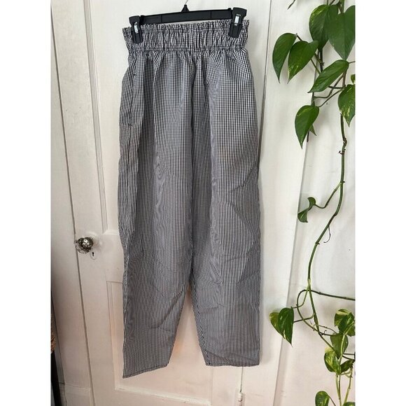 Chef pants, adult size small checkered - Picture 2 of 10